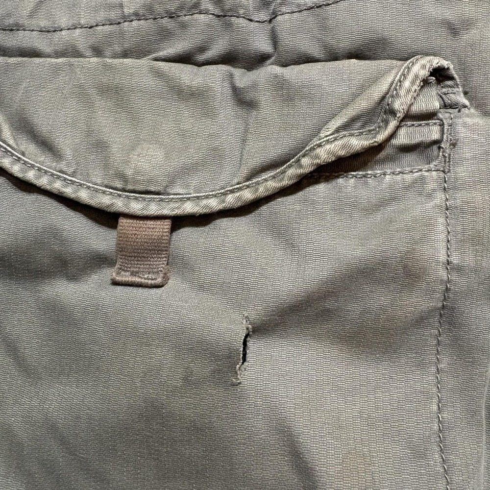Vtg Gap Jacket Mens Large Green Military Cold Weather Parka Canvas Hooded 2007 - Picture 10 of 16
